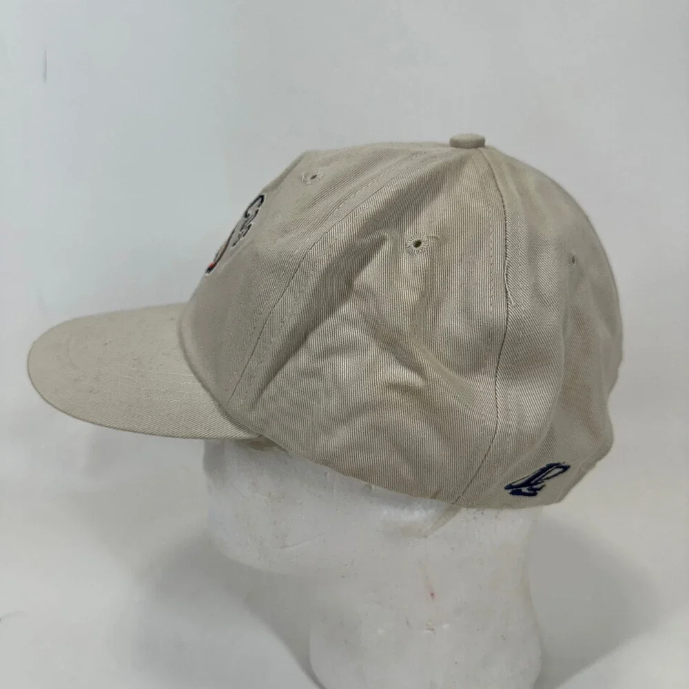 Vintage Denver Broncos Logo Athletic‎ Hat Tan Khaki Adjustable Strapback Cap NFL